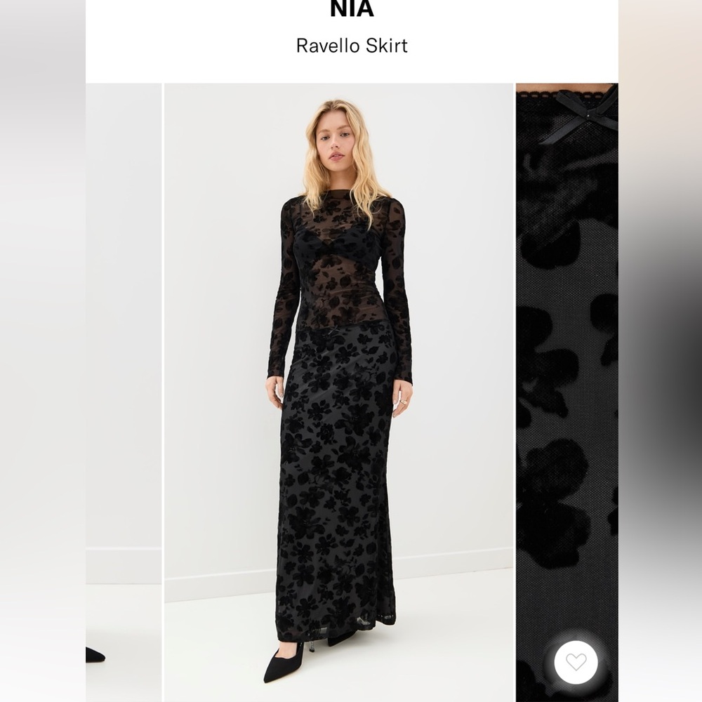 Nia - Revello skirt and Sam top set (both included)